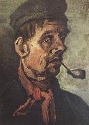 Vincent Van Gogh Head of a Peasant with a Pipe (nn040 china oil painting artist